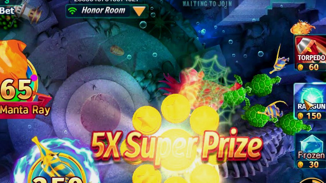 Mega Fishing · Giao diện ứng dụng RIK